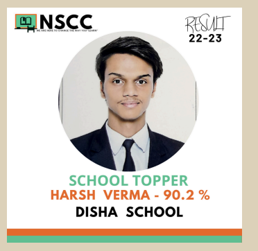 Harsh Verma school topper 90.2%