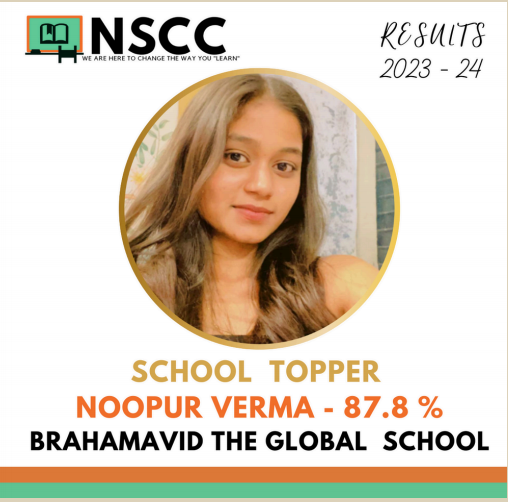 Noopur Verma school topper 87.8%